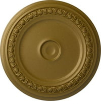 1 8 OD 1 2 P Carlsbad Медалјон на таванот, злато со рачно насликан