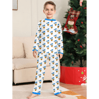 Супер Мека Пижама За Спиење За Момчиња, Божиќна Пижама