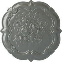 Екена Милк 3 8 ОД 1 П Викторија Медалјон на таванот, сребро со рачно насликан