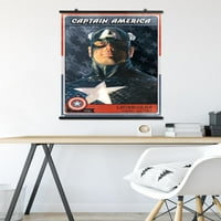 Марвел Стрипови - Капетан Америка Картичка Ѕид Постер, 22.375 34