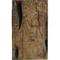 Ekena Millwork 8 H 10 D 72 W Pecky Cypress Faa Wood Camnplace Mantel Kit W alamo Corbels, природен златен даб
