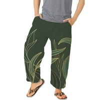 Машки Панталони Секојдневни Разноврсни Сите Печатени Лабави Панталони Со Плус Големина Модни Џебни Панталони За Плажа
