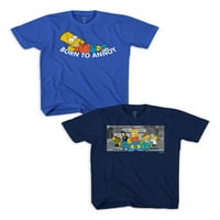 Графичката маица „Симпсонови“ Барт, големини со 4-18