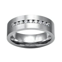 Feledorashia rings rings for men givers day подароци за двојки ringsвони гроздобер бел дијамант сребрен ангажман свадба бенд прстен