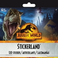 Jurassic World Dominion - Mini Stickerland Pad Page Mini Stickerland Pad - страница
