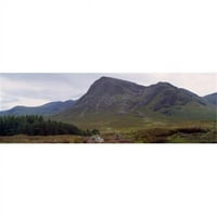 Планини На Пејзажот Гленко Шкотска Велика Британија Постер Печатење од-12