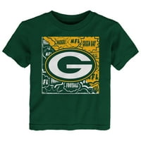Green Bay Packers Toddler Boy SS Tee 9k1t1fgn 4t