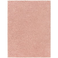 Уметнички ткајачи Фурни бледо розово цврсто 5'3 7 тепих во област на правоаголник