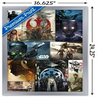Војна На Ѕвездите: Непријателски Ѕиден Постер Со Еден Колаж, 14.725 22.375