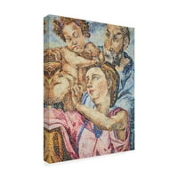 Трговска марка ликовна уметност „Саграда фамилија дете“ платно уметност од Чарлси Кели