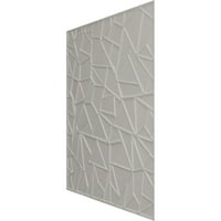 Ekena Millwork 5 8 W 5 8 H Elwod Endurawall Декоративен 3Д wallиден панел, Универзална бисер метална морска магла