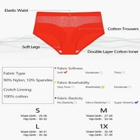 Уникатни поволни цени, женска плус големина долна облека чипка од средно половината гаќички кратки 4-пакувања
