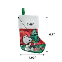 Кикирики, Snoopy Mini Christmas Stocking, црвена, мулти-боја