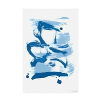 Трговска марка ликовна уметност „Сина ветре“, платно уметност од Кристина Лонг
