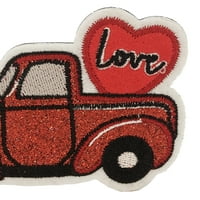 Начин да го прославите црвениот камион со магнет за Денот на вinesубените со срце