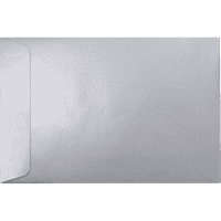 Luxpaper отворено крајни коверти, сребрена металик, 500 пакувања