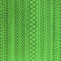 Ахгли Компанија Затворен Правоаголник Ориентални Зелени Индустриски Површини Килими, 8' 10'