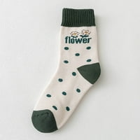 Девојки Чорапи Големина 13-Нема Шоу Чорапи Жени Жени Зимски Чорапиumn И Зима Средна Цевка Чорапи Печатење Топли Чорапи Вреќи