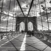 Крис Блаженство - Бруклин Мост Ѕид Постер, 22.375 34